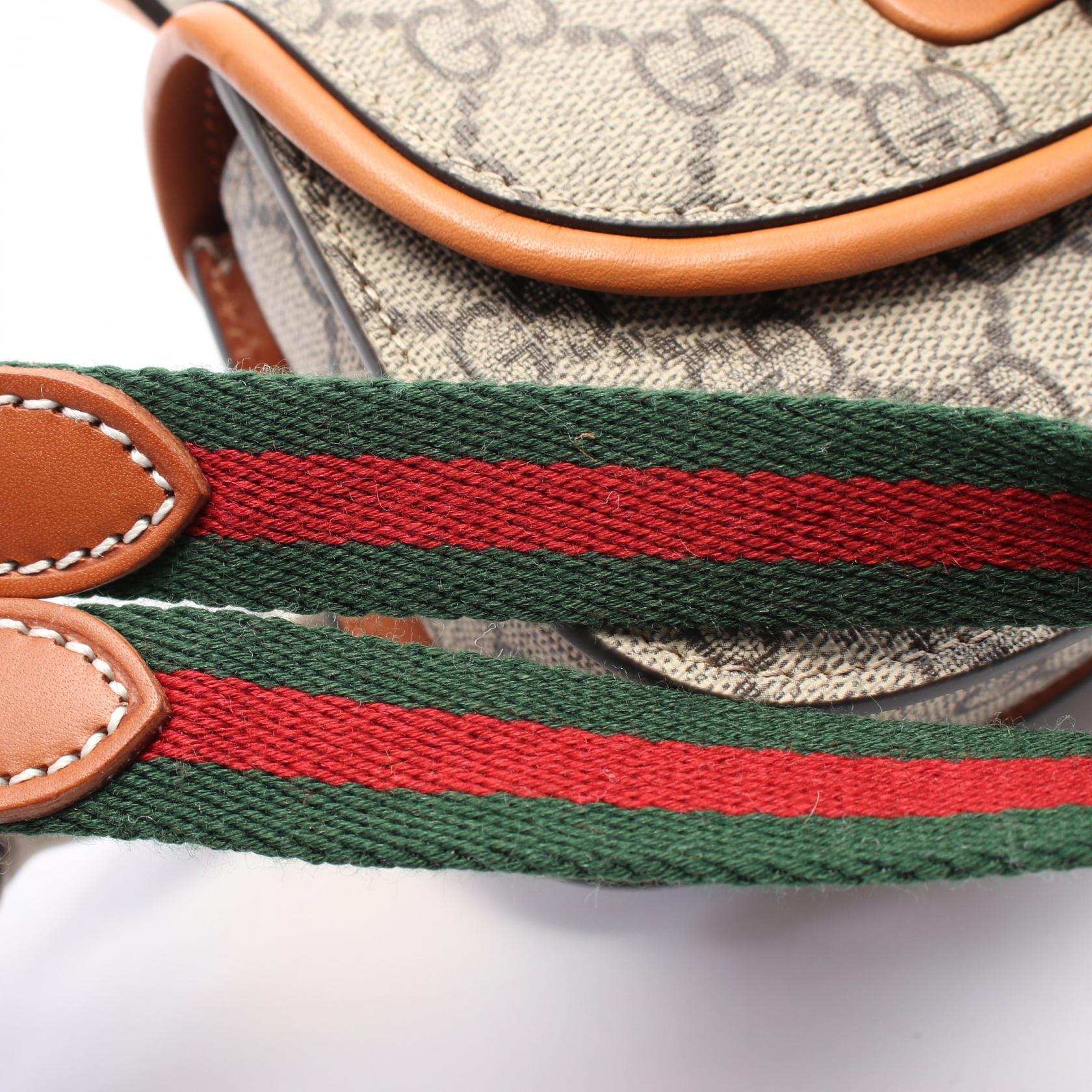 Gucci Bamboo 1947 PVC Coated Canvas Belt Bag