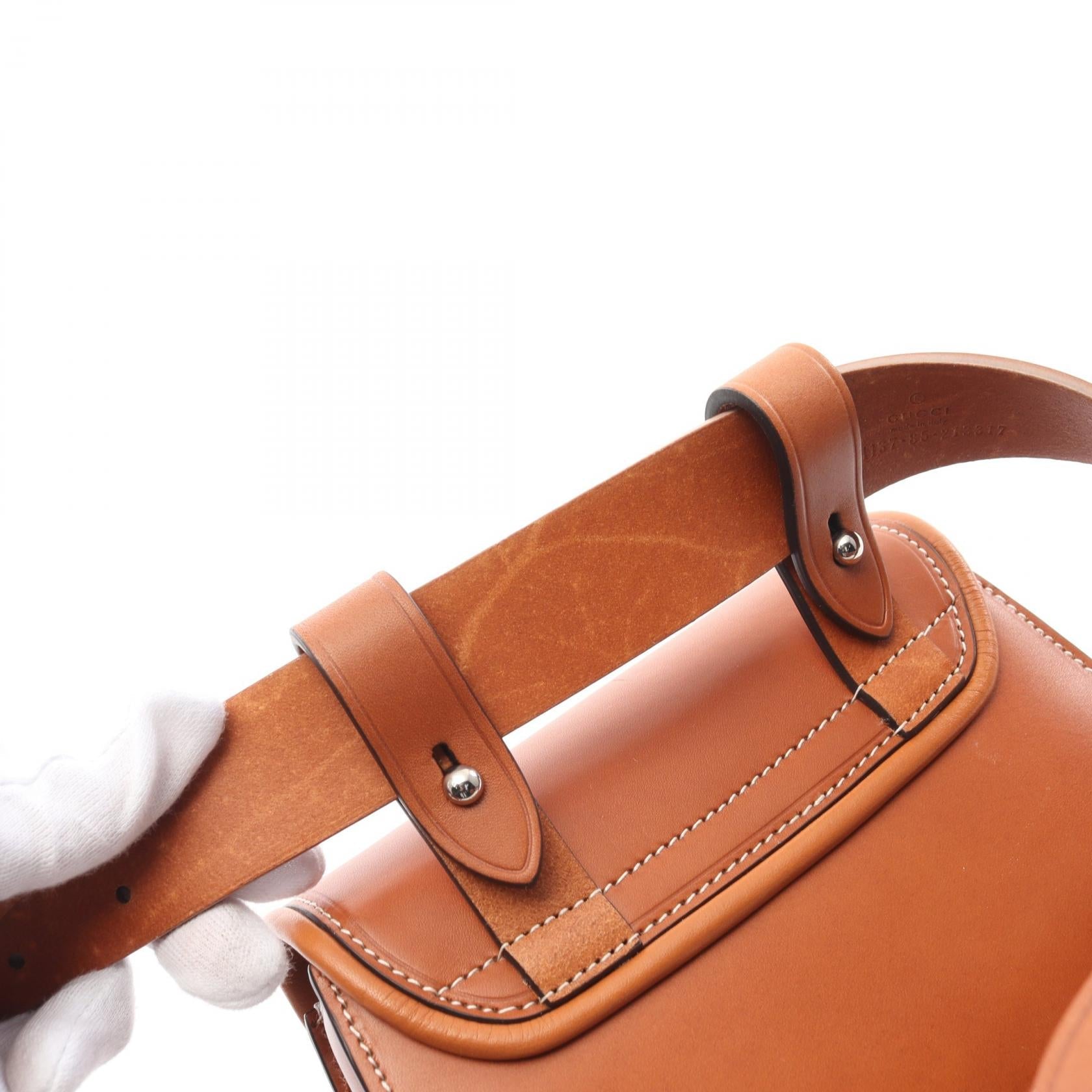 Gucci Bamboo 1947 Leather Belt Bag