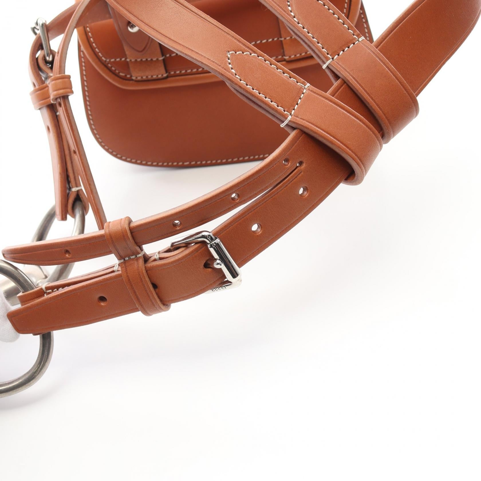 Gucci Bamboo 1947 Leather Belt Bag