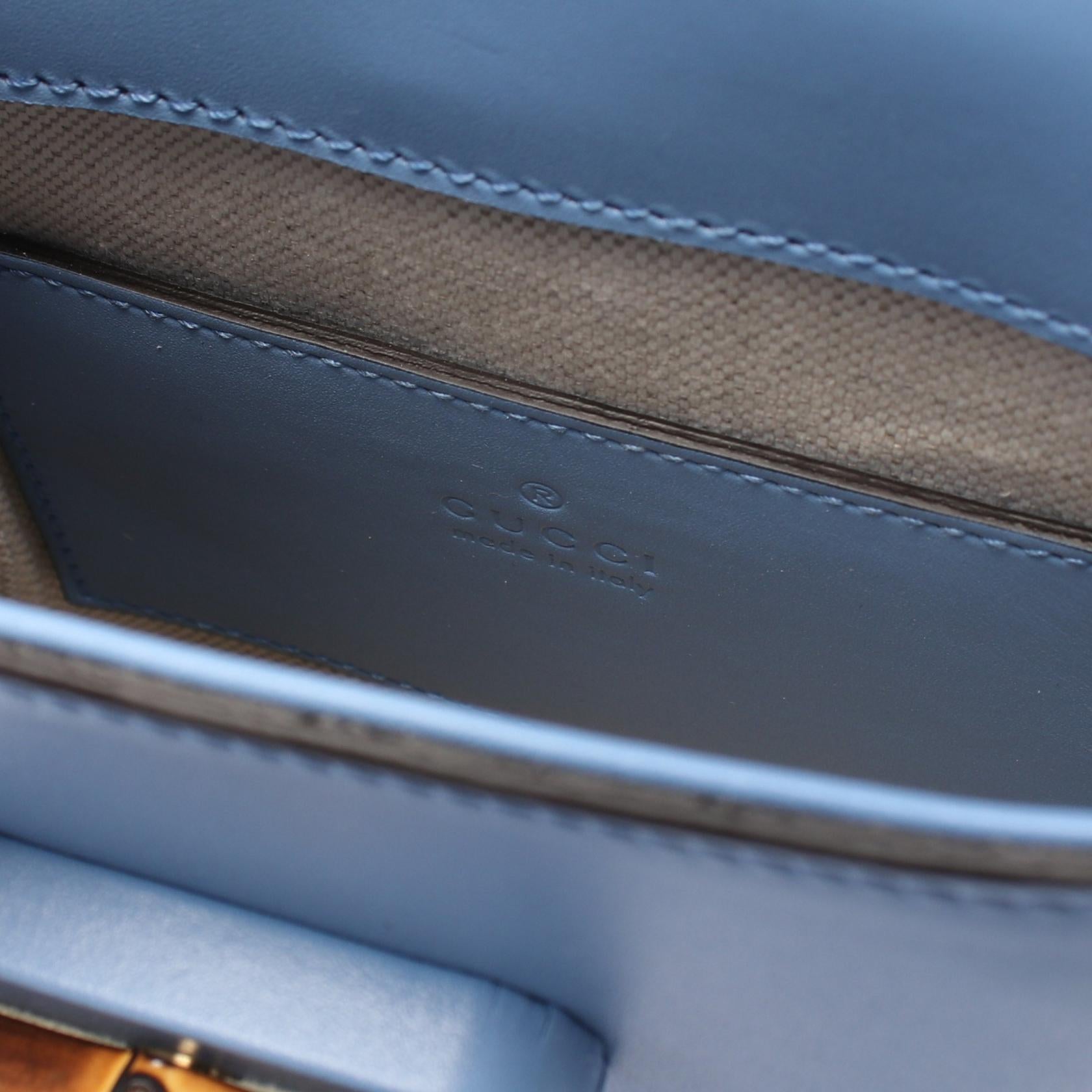Gucci Bamboo Leather Handbag