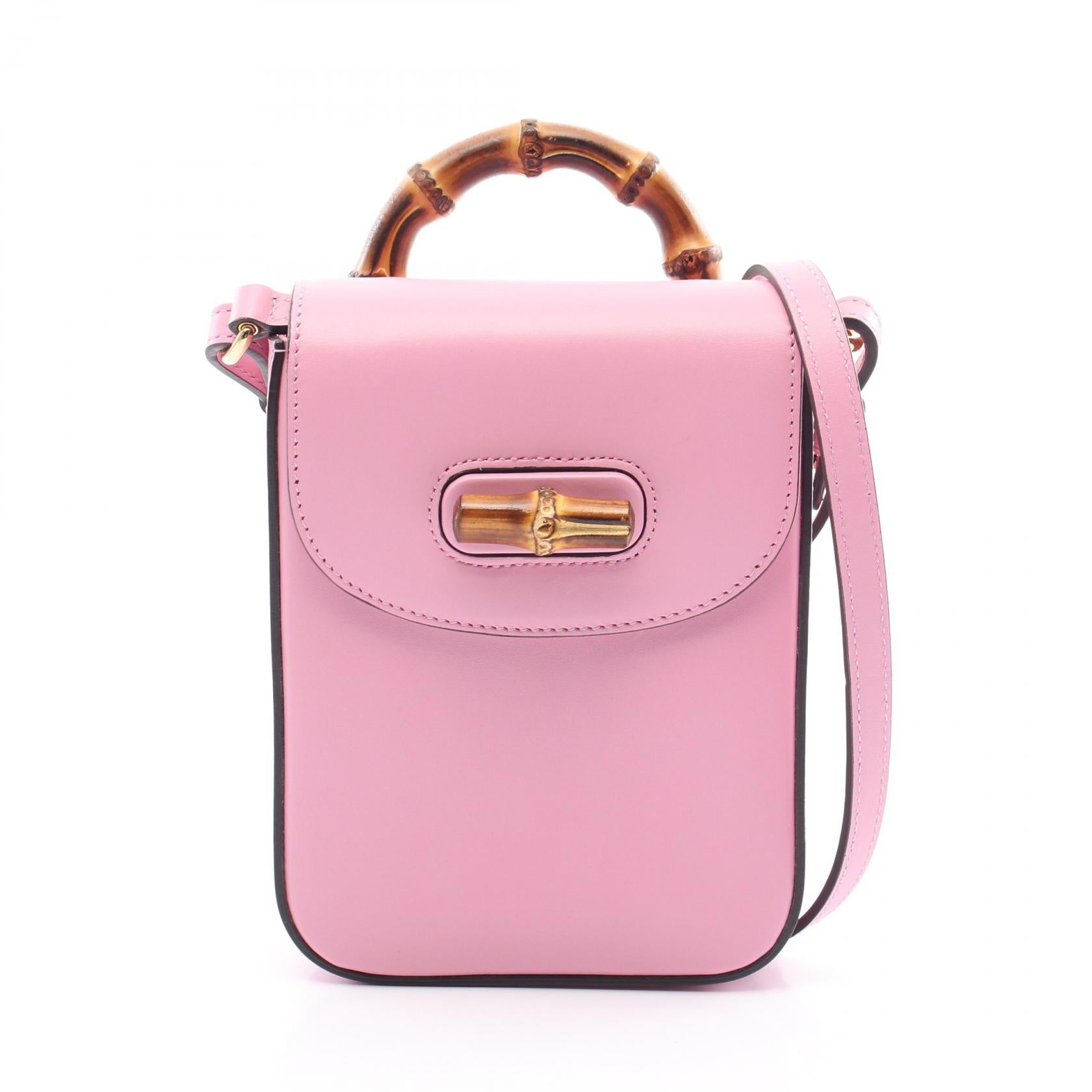 Gucci Bamboo Leather Handbag