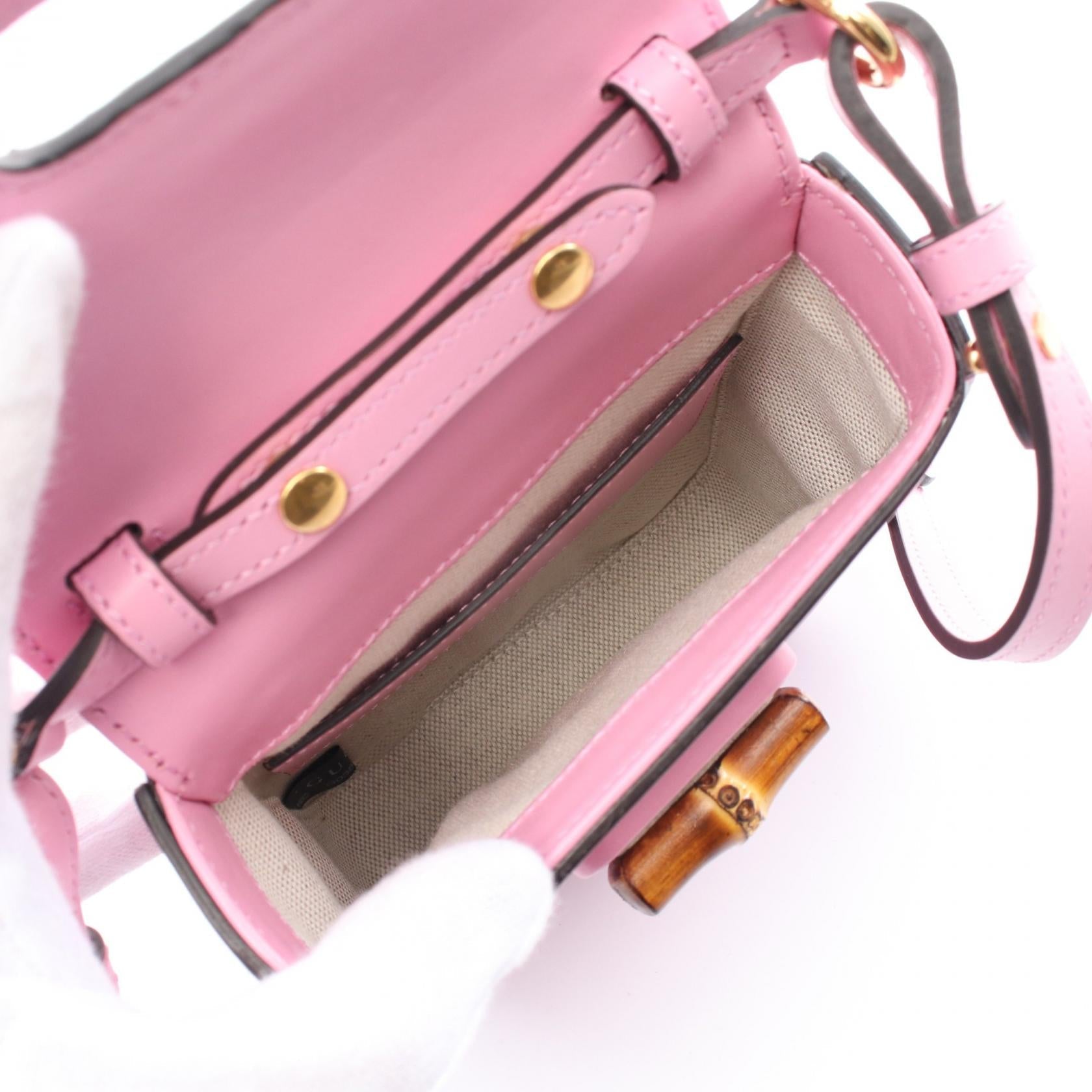 Gucci Bamboo Leather Handbag
