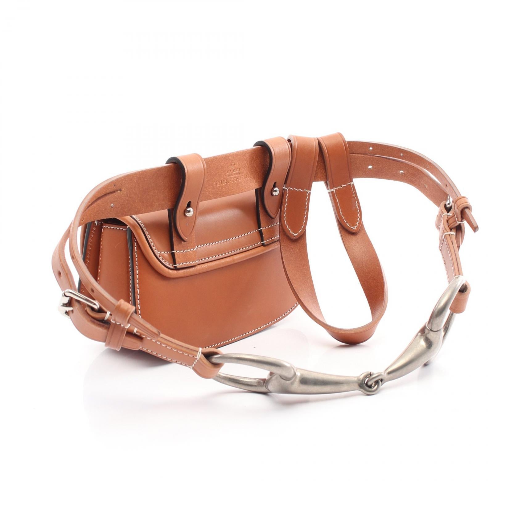 Gucci Bamboo 1947 Leather Belt Bag