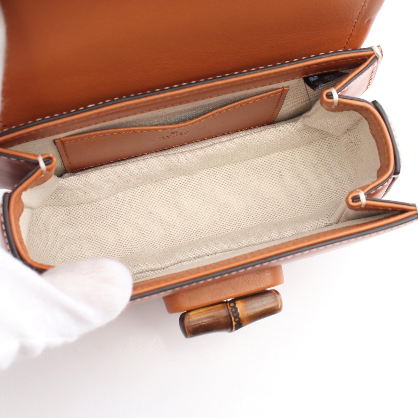 Gucci Bamboo 1947 Leather Belt Bag