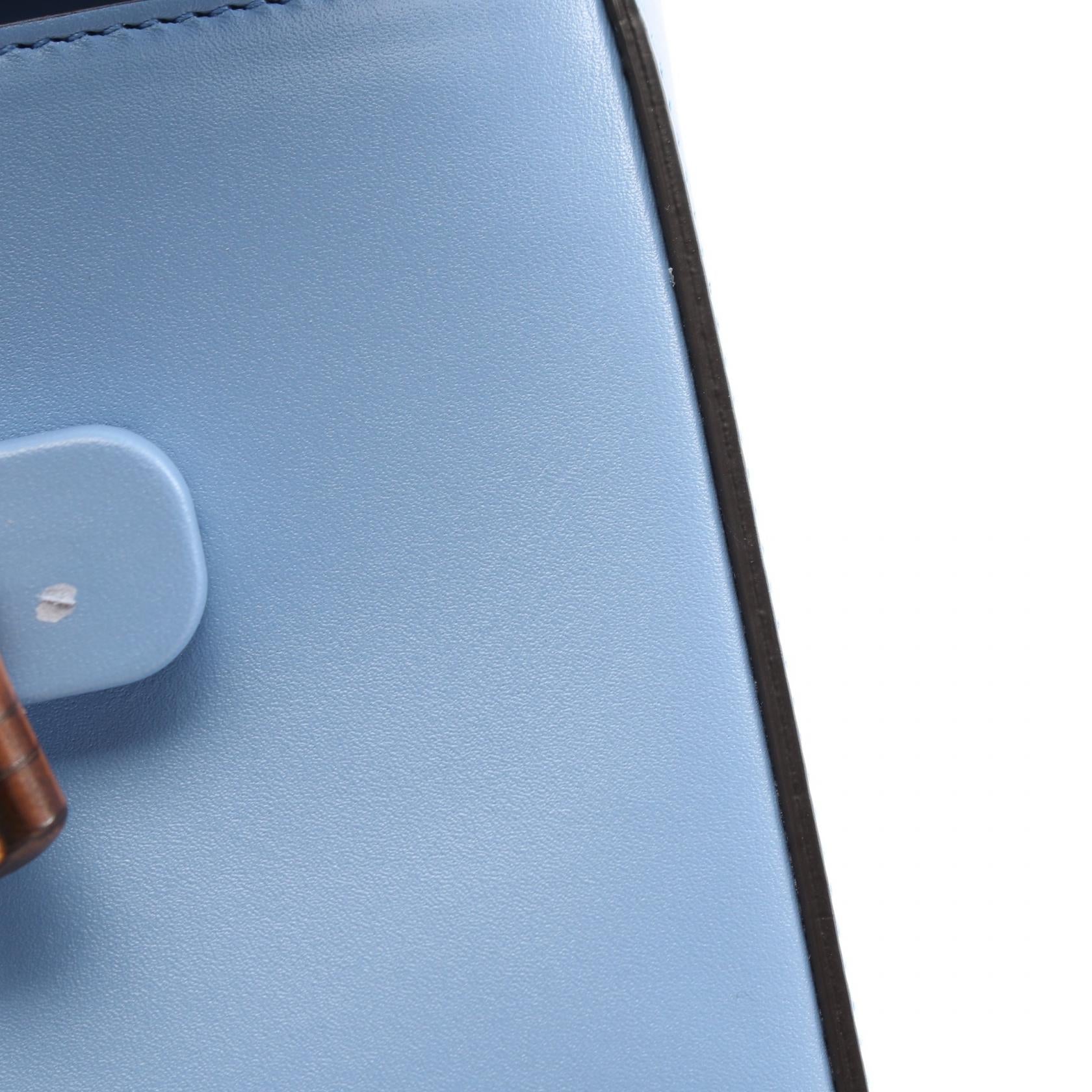 Gucci Bamboo Leather Handbag