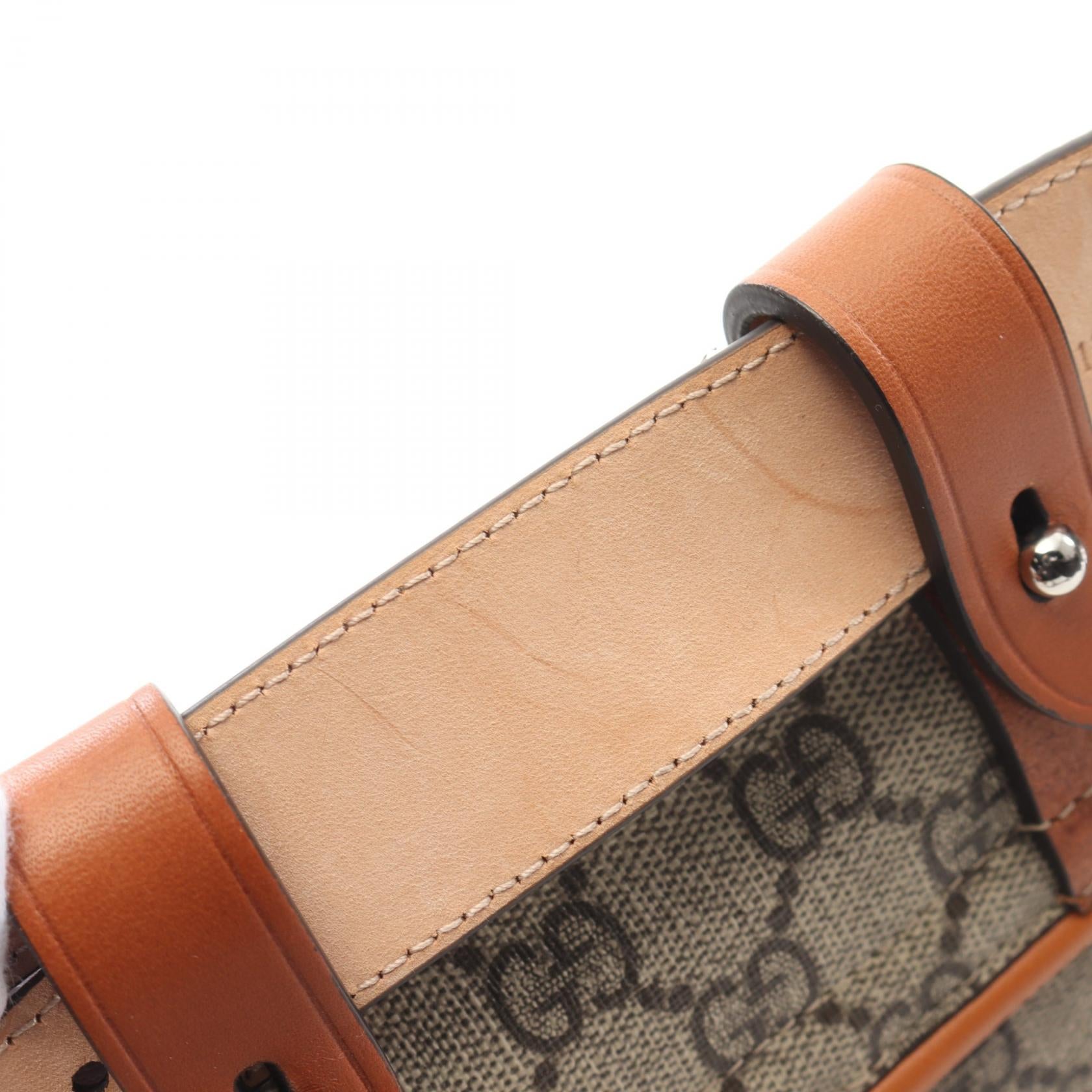 Gucci Bamboo 1947 PVC Coated Canvas Belt Bag