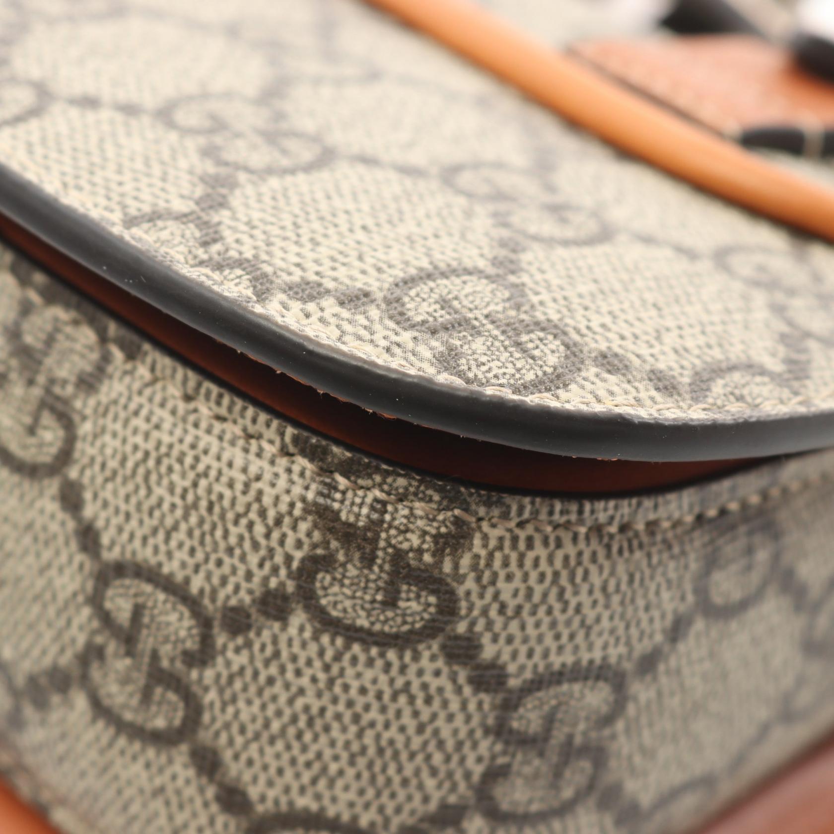 Gucci Bamboo 1947 PVC Coated Canvas Belt Bag