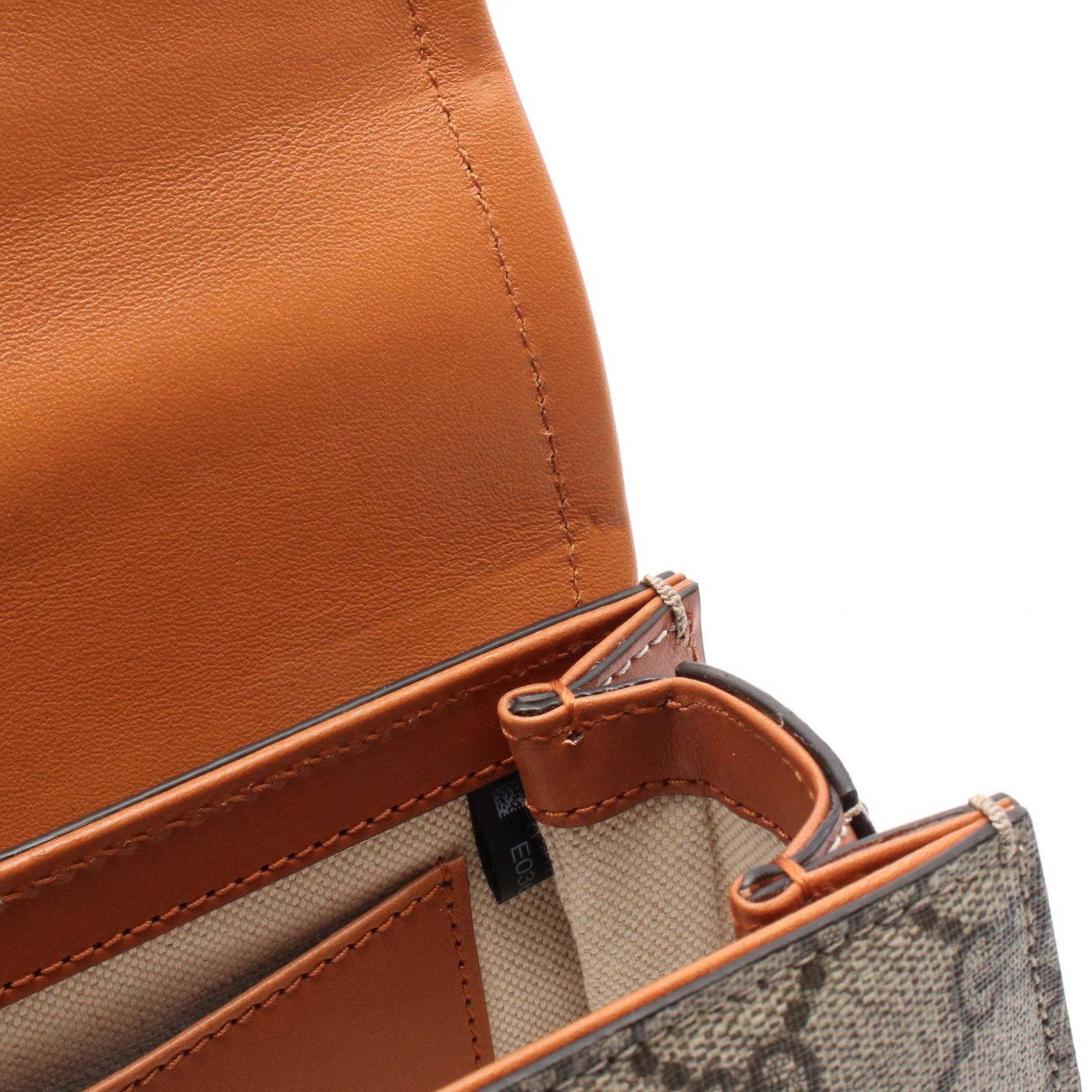 Gucci Bamboo 1947 PVC Coated Canvas Belt Bag