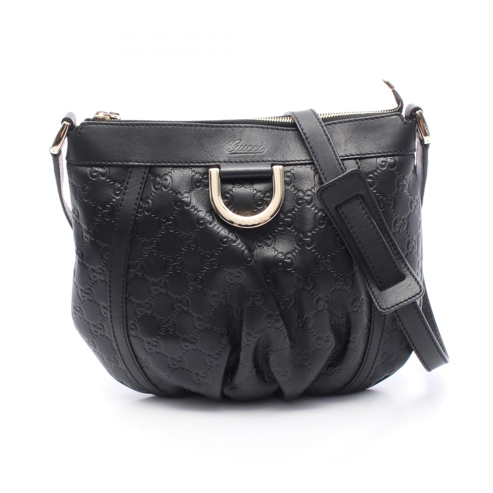 Gucci Abbey Guccissima Leather Shoulder Bag