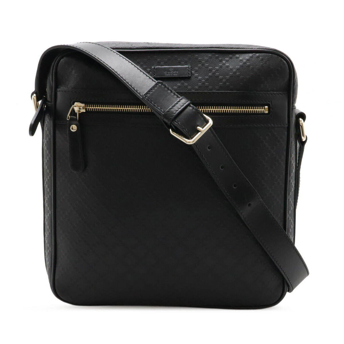 Gucci Diamante Leather Shoulder Bag
