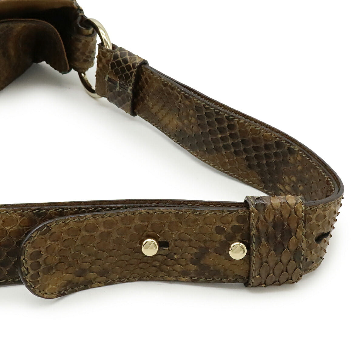 Gucci G Wave Python 2way Bag