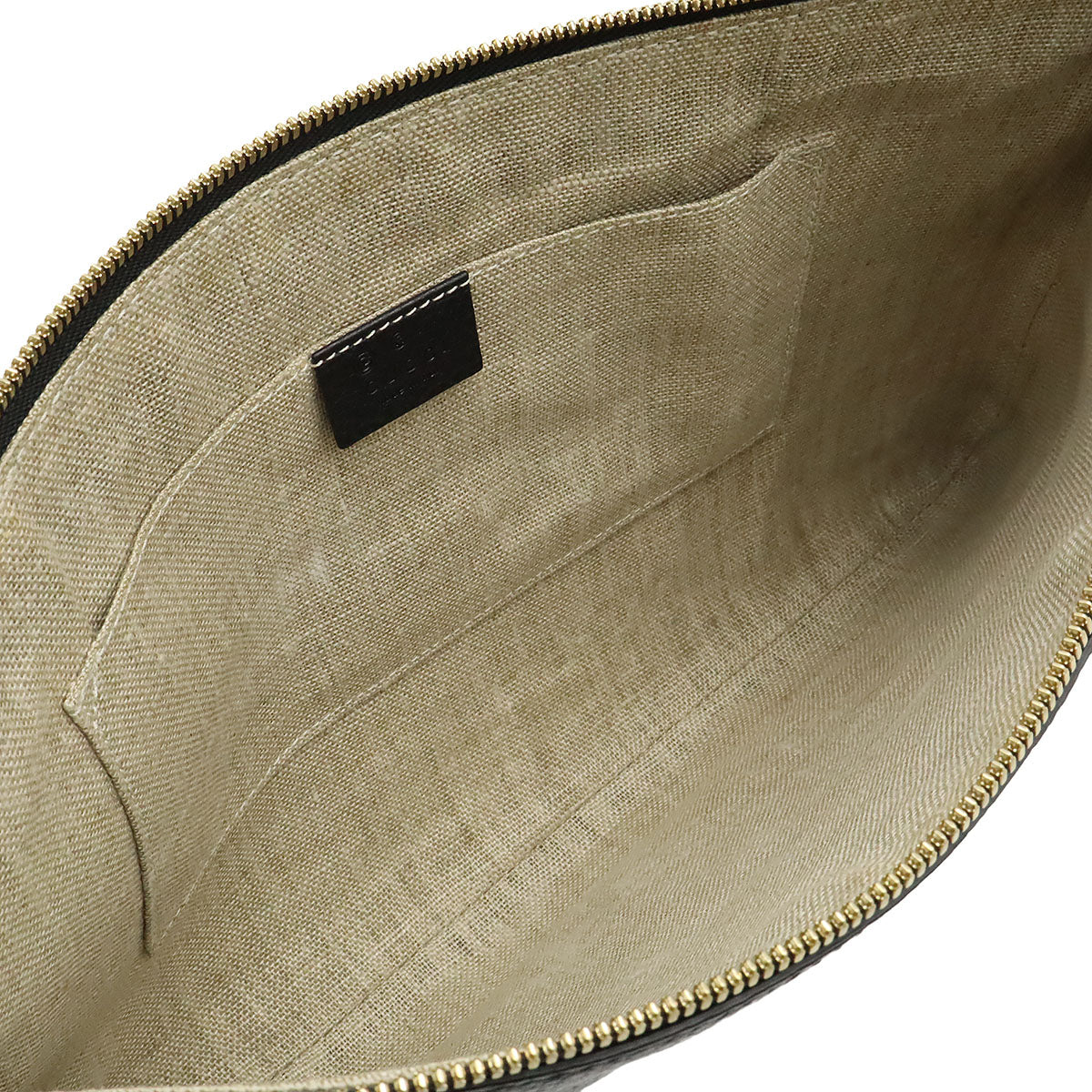 Gucci Bamboo Leather Clutch Bag