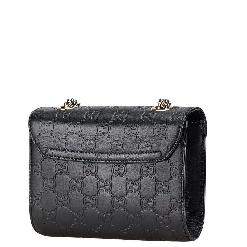 Gucci Emily Horsebit Guccissima Leather Shoulder Bag
