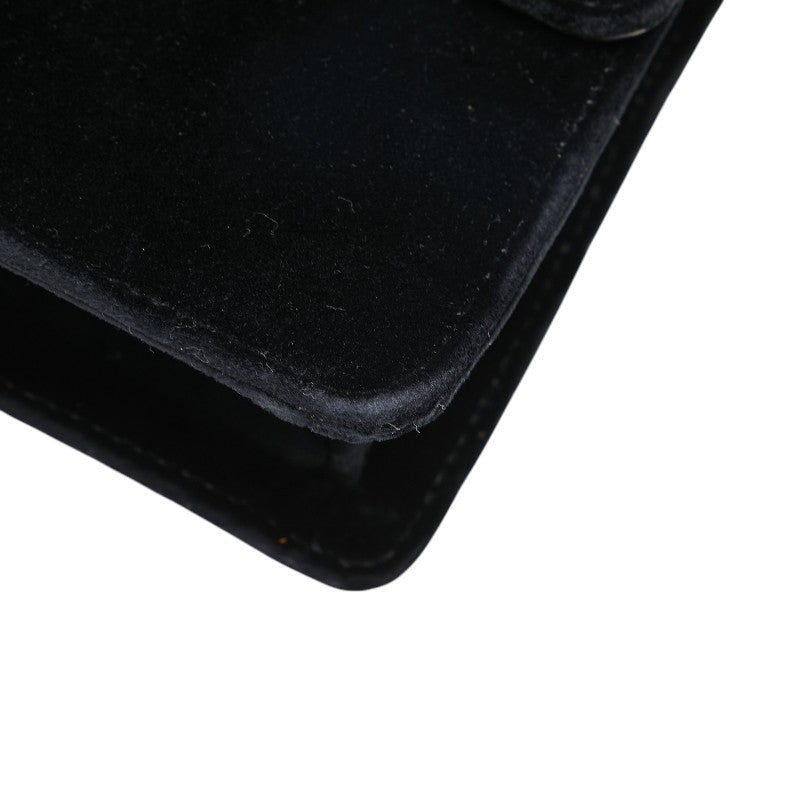 Gucci G Square Velour Shoulder Bag