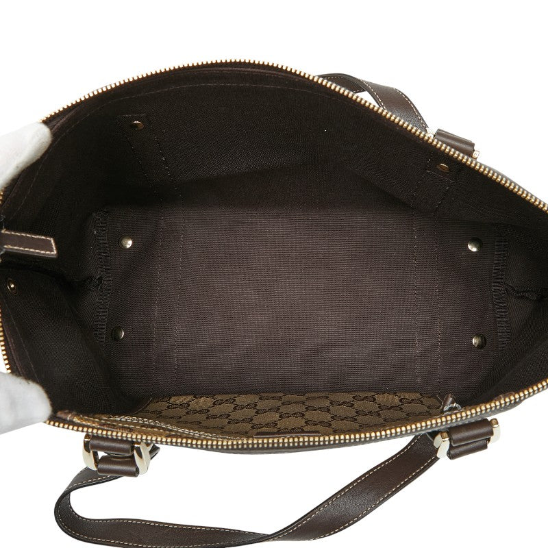 Gucci Abbey GG Crystal PVC Tote Bag