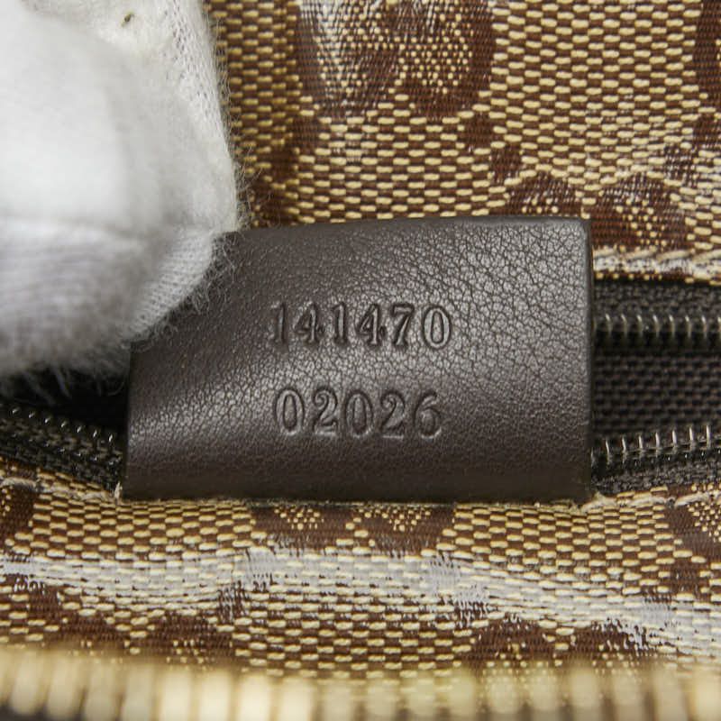 Gucci Abbey GG Crystal PVC Tote Bag