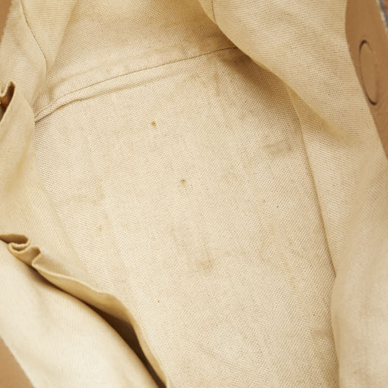 Gucci 354408 Canvas Leather Tote Bag