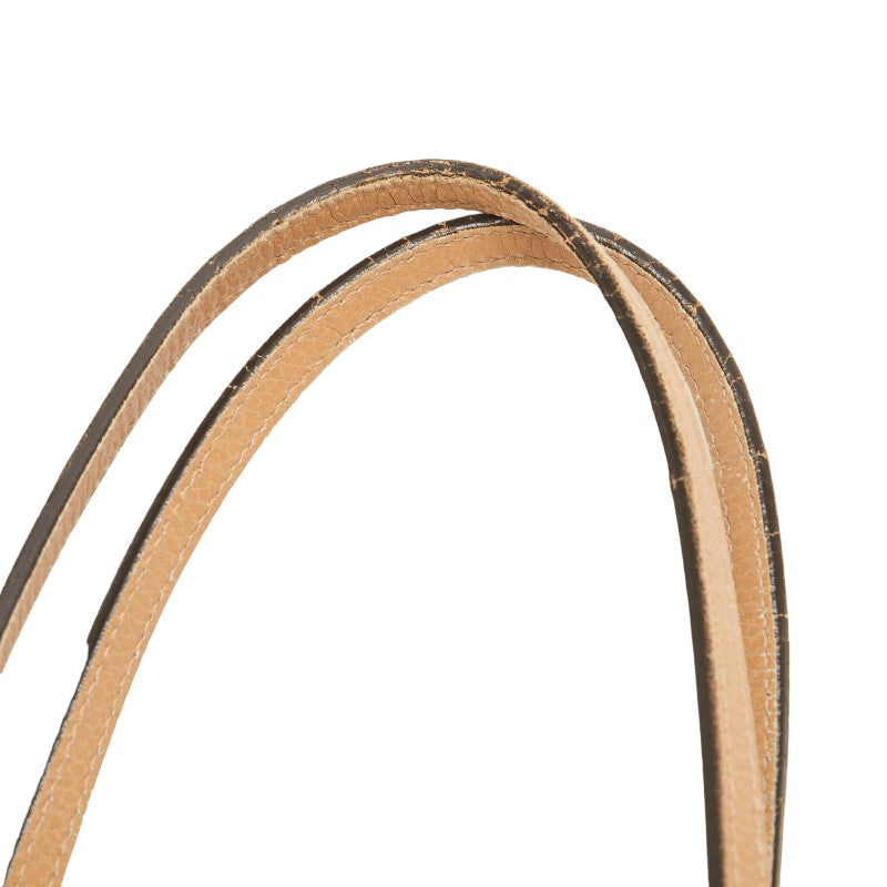 Gucci 354408 Canvas Leather Tote Bag