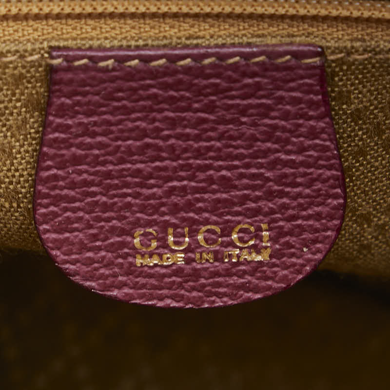 Gucci Bamboo Suede Handbag