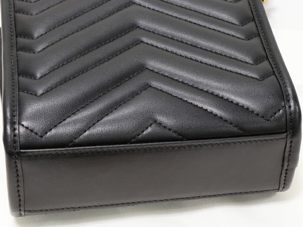 Gucci Calf GG Marmont 2way Bag 696123