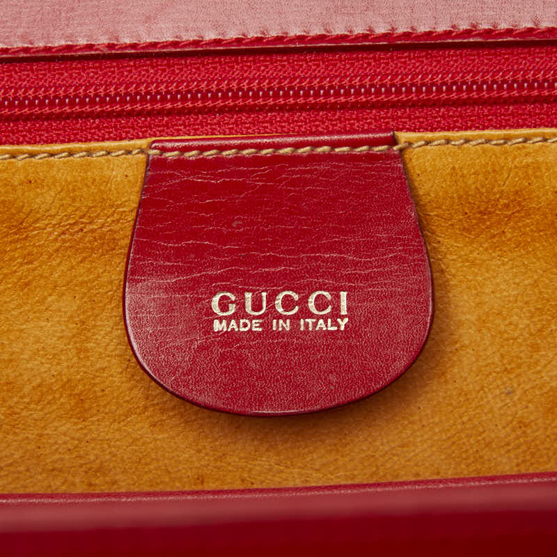 Gucci Bamboo Leather 2way Bag