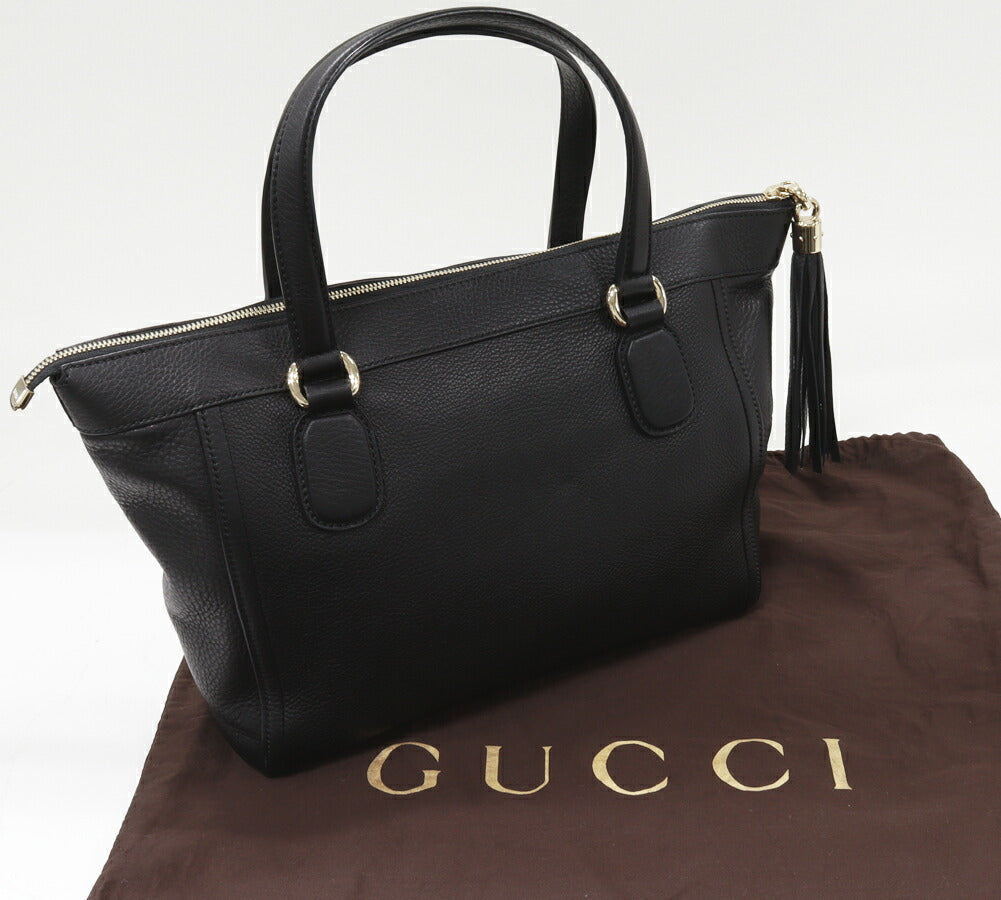 Gucci Calf Soho 2way Bag Black 282307