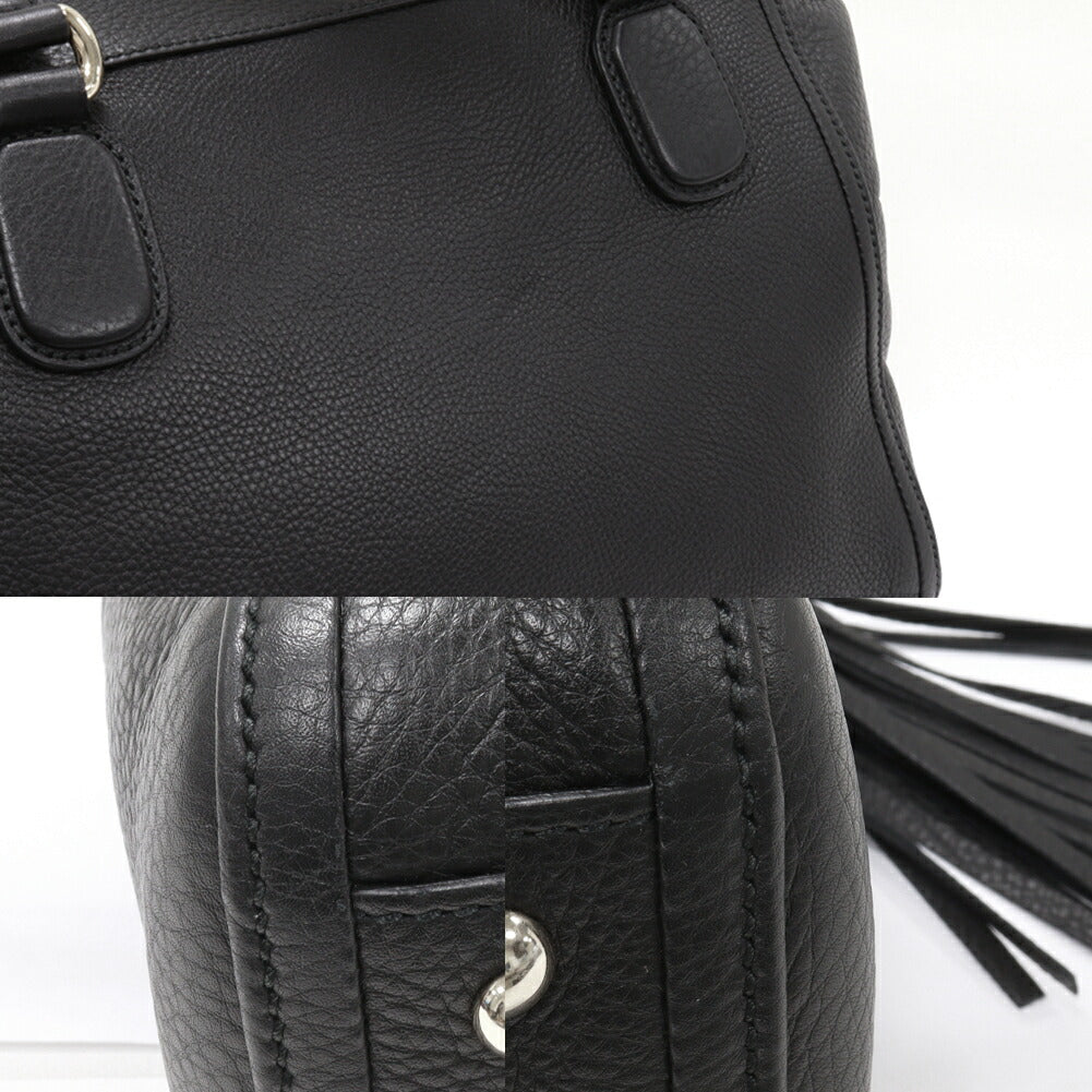 Gucci Calf Soho 2way Bag Black 282307