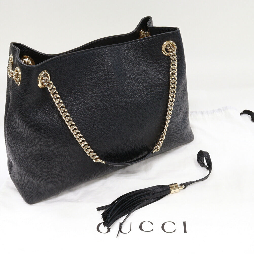 Gucci Calf Soho 2way Chain Bag 536196
