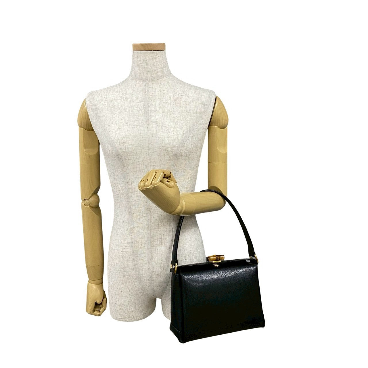 Gucci Bamboo Leather Handbag