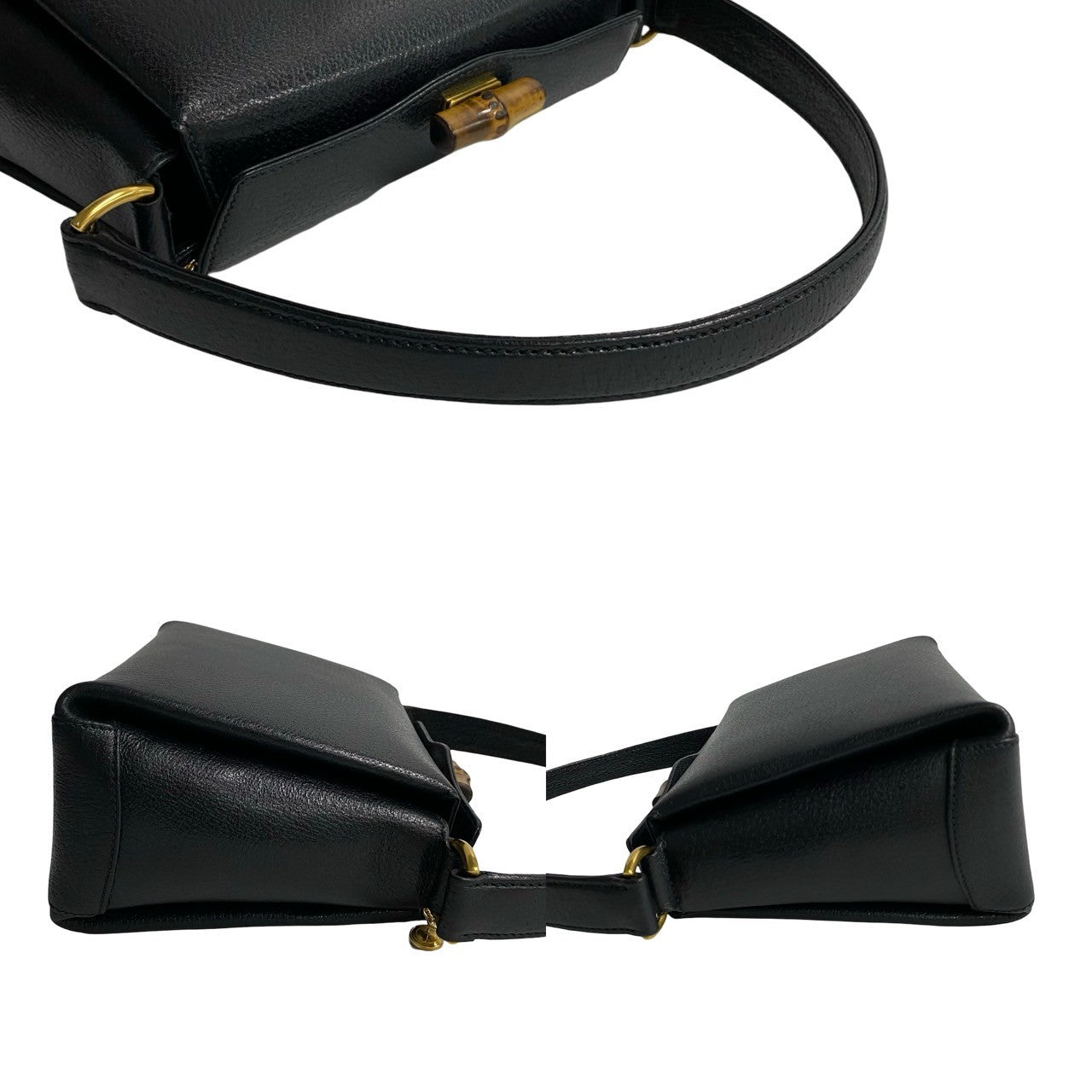 Gucci Bamboo Leather Handbag