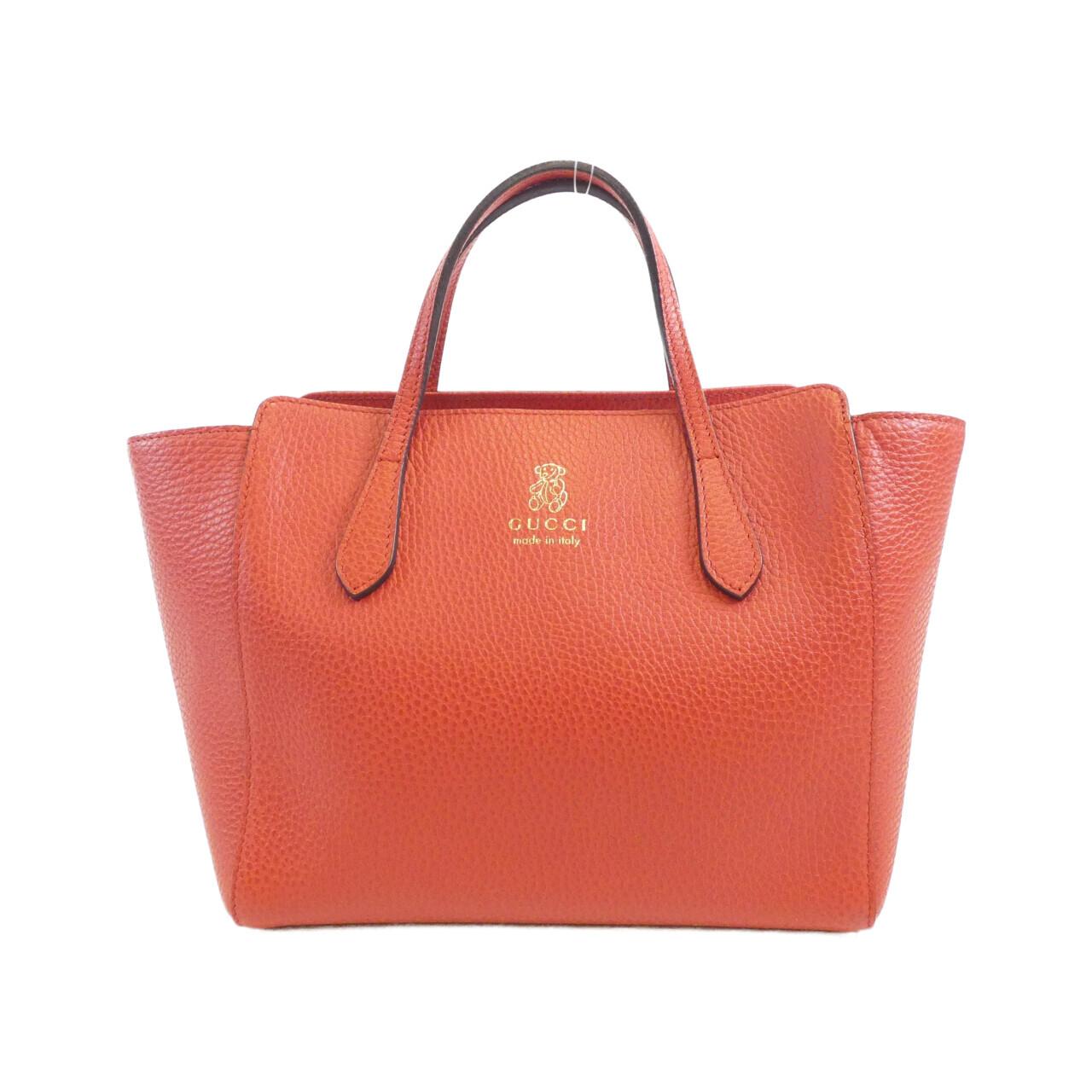 Gucci 355640 CAO0G Leather Shoulder Bag