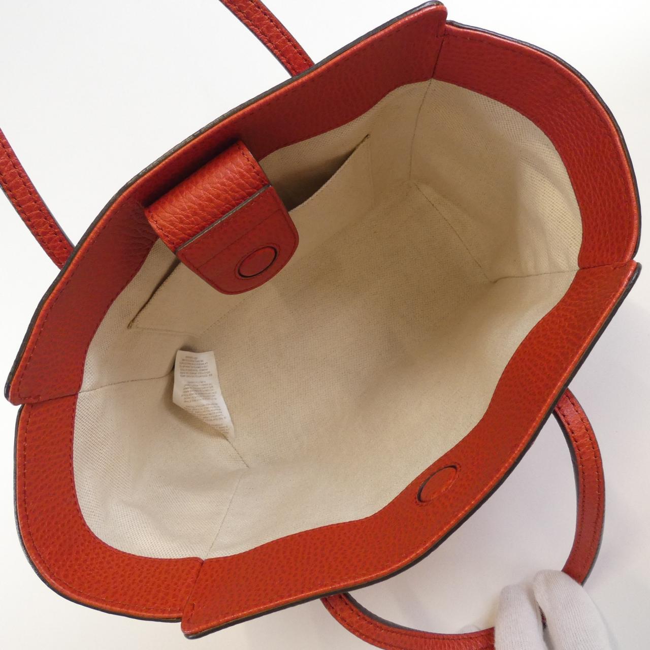 Gucci 355640 CAO0G Leather Shoulder Bag