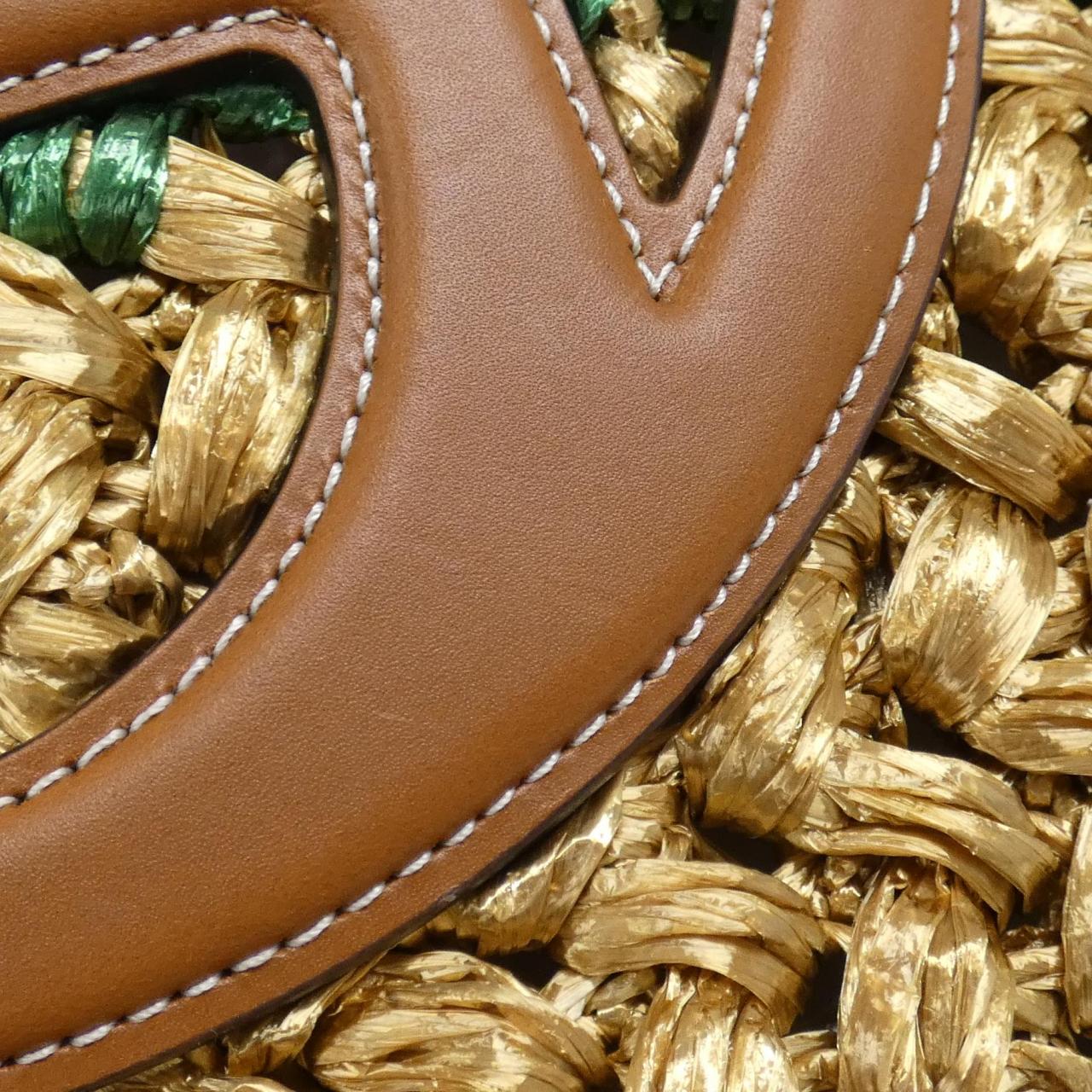 Gucci 746004 FABZC Raffia Bag