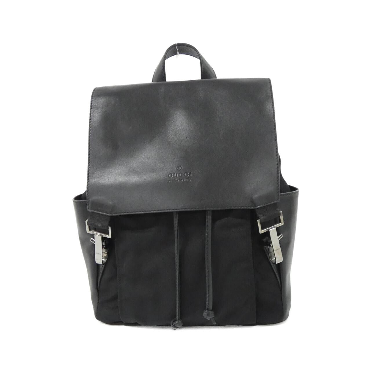 Gucci 003 0233 Nylon Leather Backpack