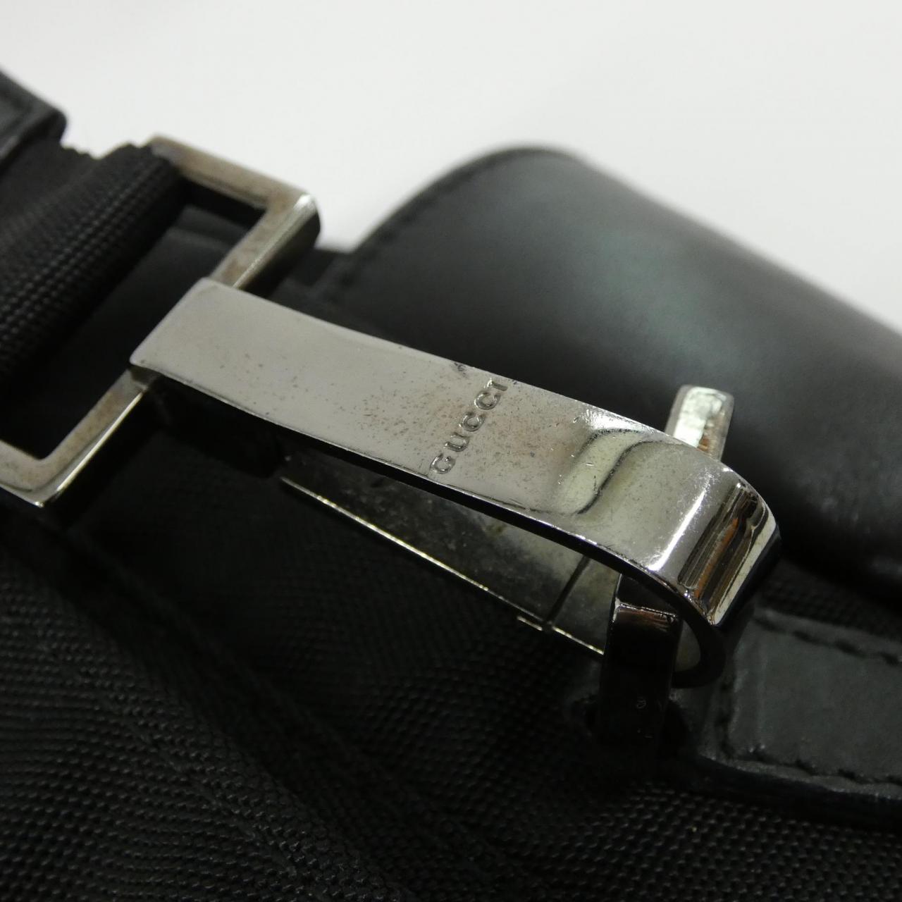 Gucci 003 0233 Nylon Leather Backpack