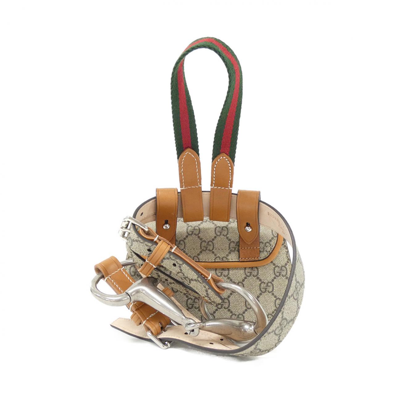 Gucci BAMBOO 1947 GG Supreme Canvas Waist Bag