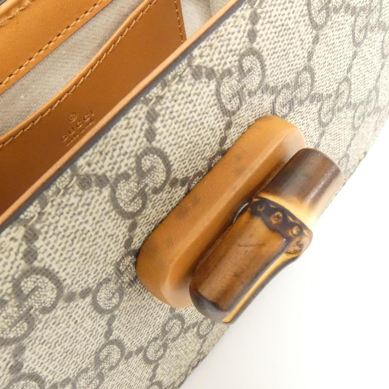 Gucci BAMBOO 1947 GG Supreme Canvas Waist Bag