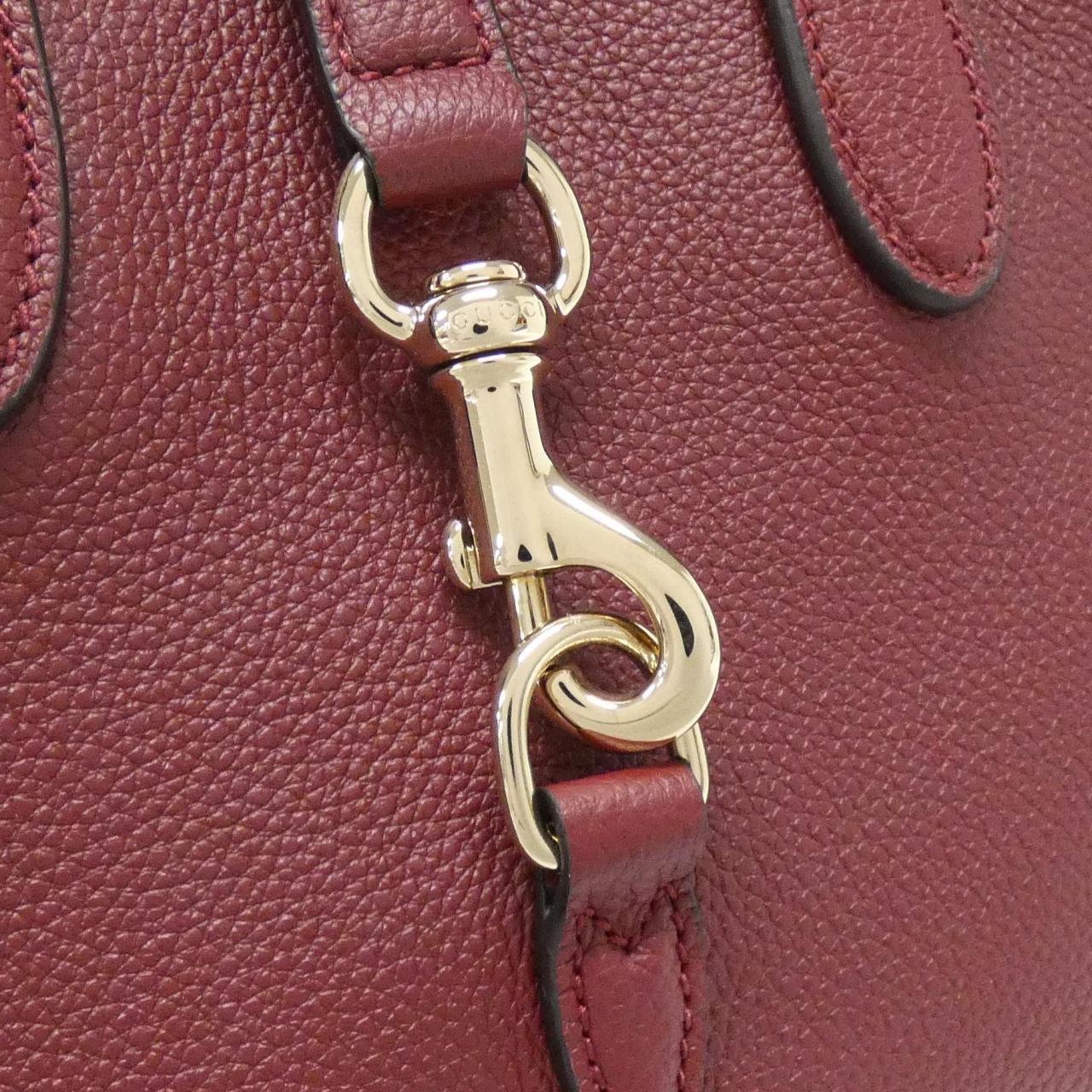 Gucci 795349 AZB0G Leather Shoulder Bag