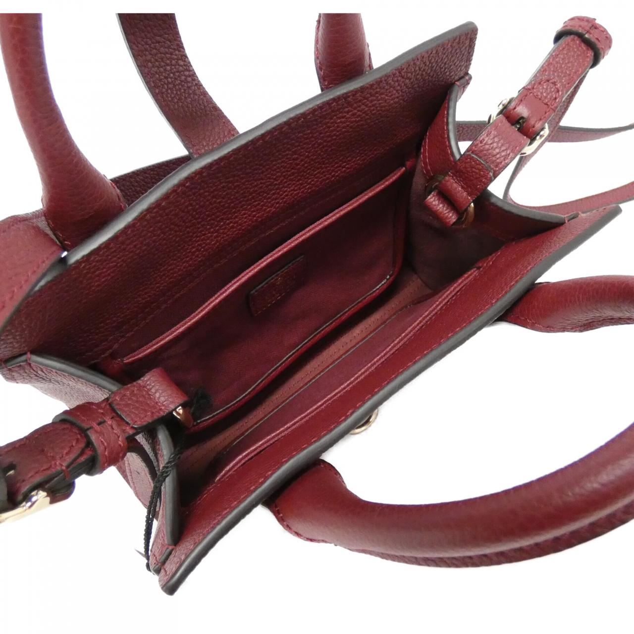 Gucci 795349 AZB0G Leather Shoulder Bag