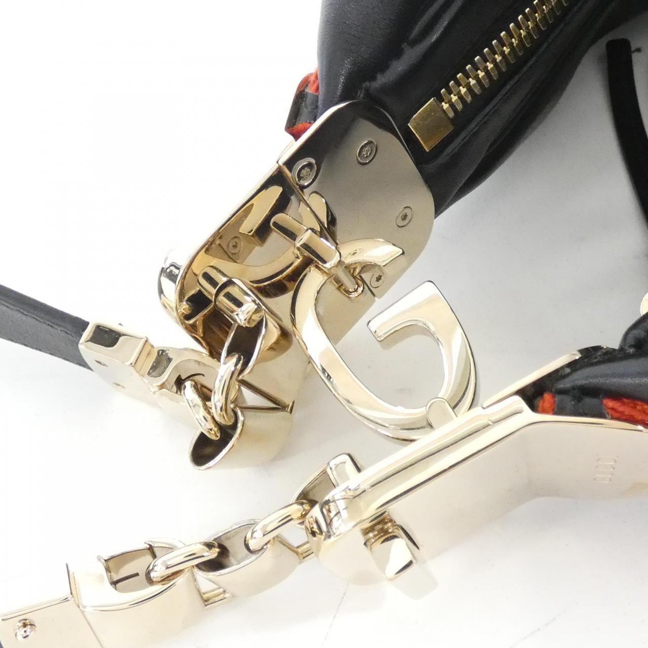 Gucci 702823 UXWBG Leather Shoulder Bag