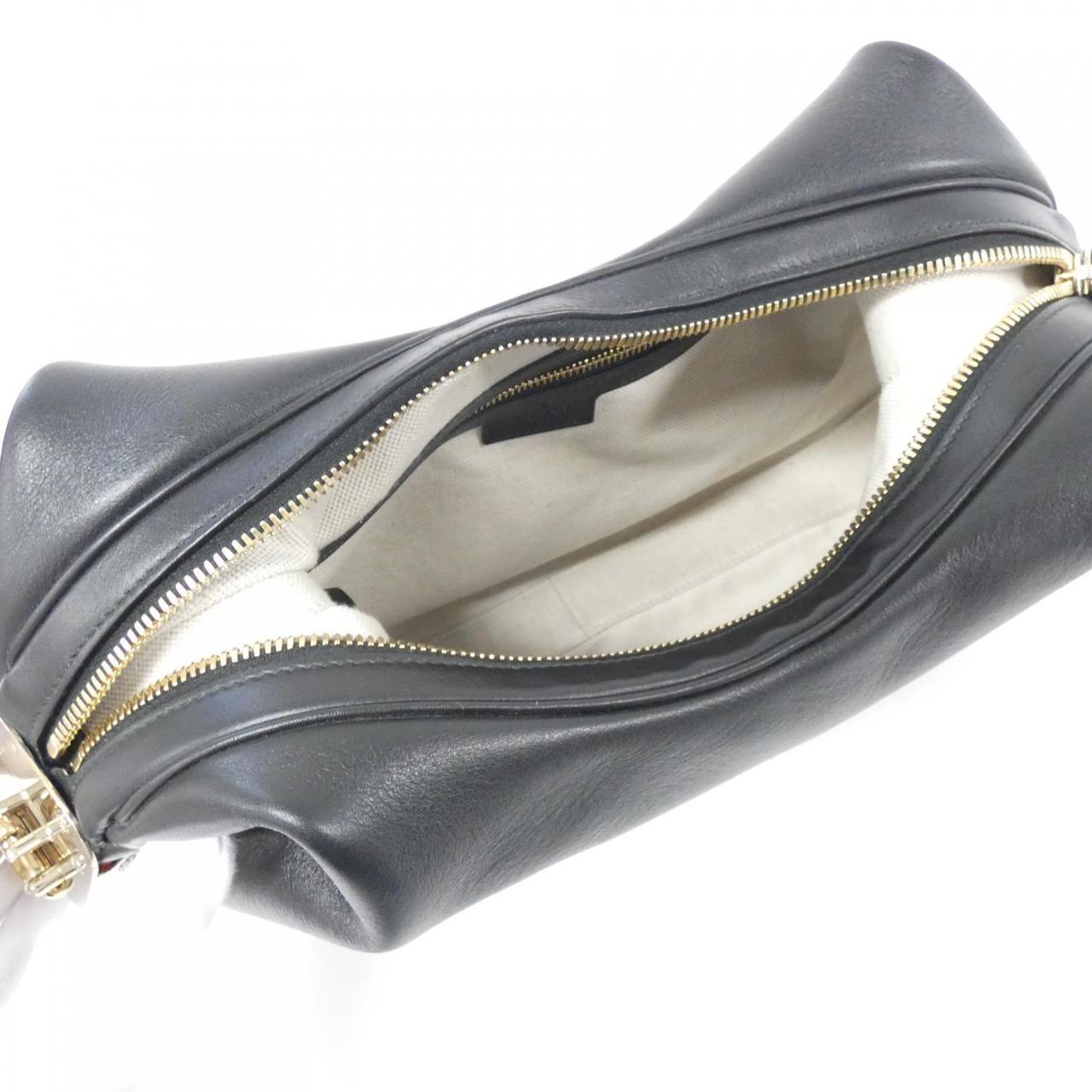 Gucci 702823 UXWBG Leather Shoulder Bag