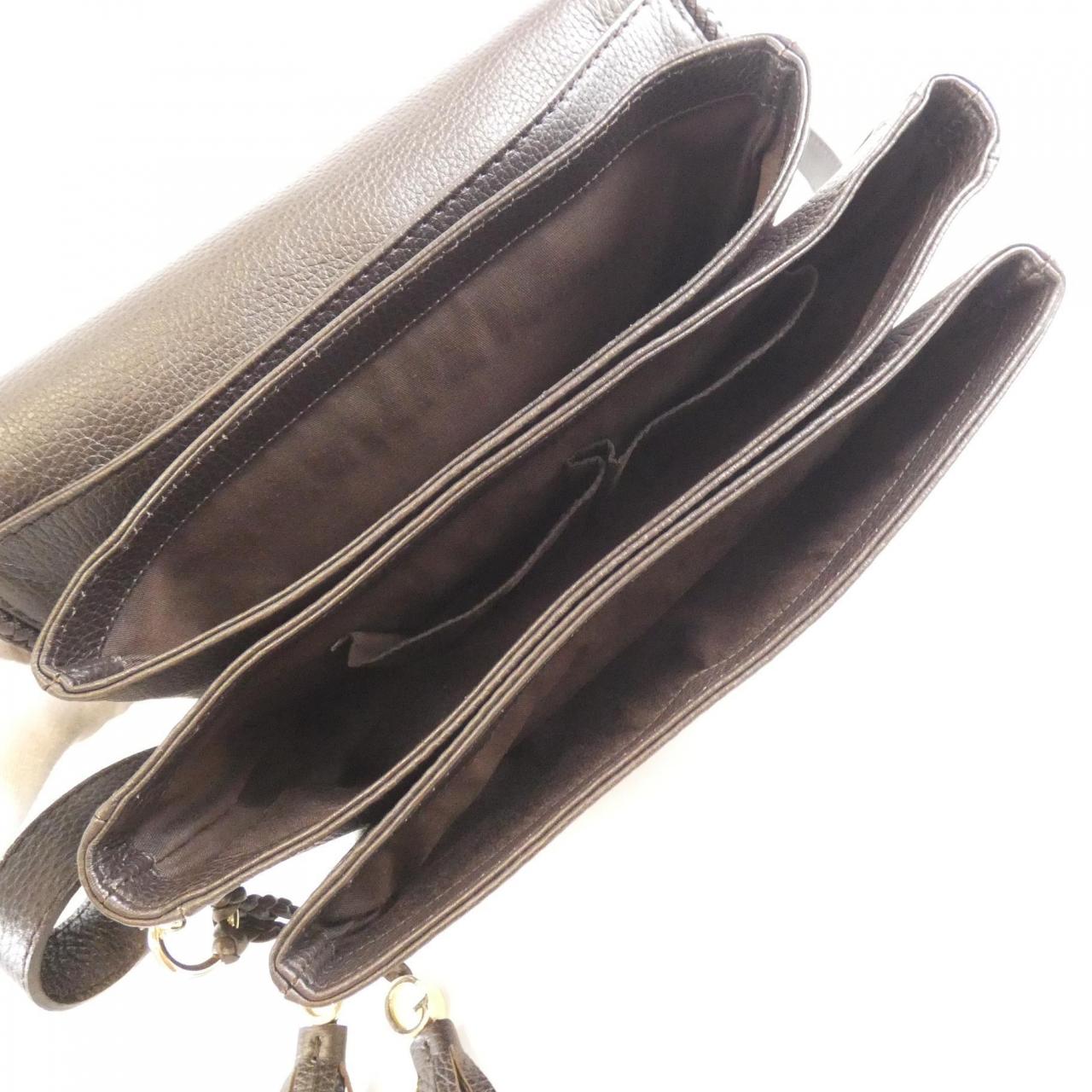 Gucci 336658 Leather Shoulder Bag