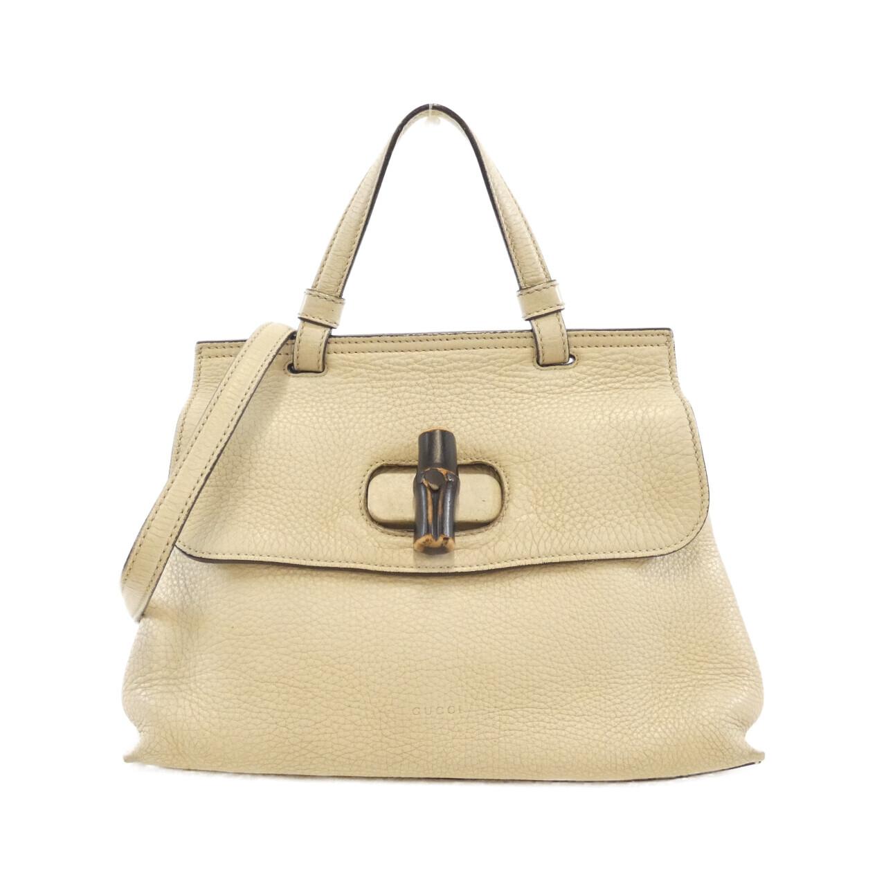 Gucci 370831 A7M0N Leather Shoulder Bag