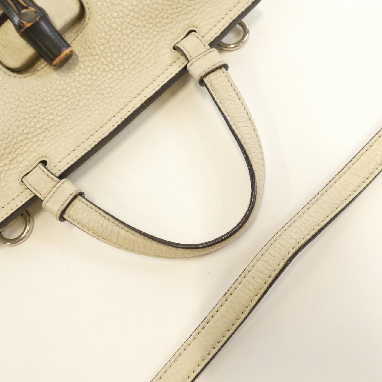 Gucci 370831 A7M0N Leather Shoulder Bag