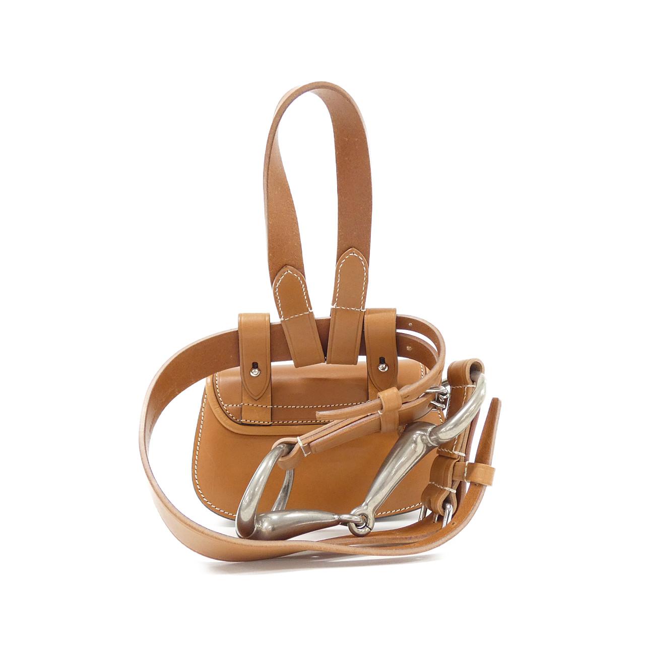 Gucci BAMBOO 1947 Leather Waist Bag