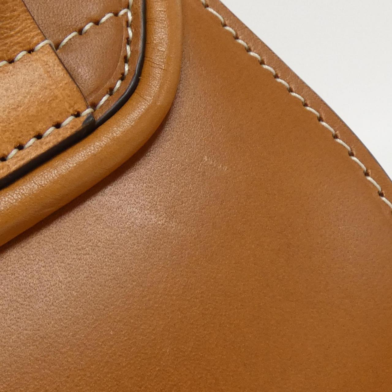 Gucci BAMBOO 1947 Leather Waist Bag