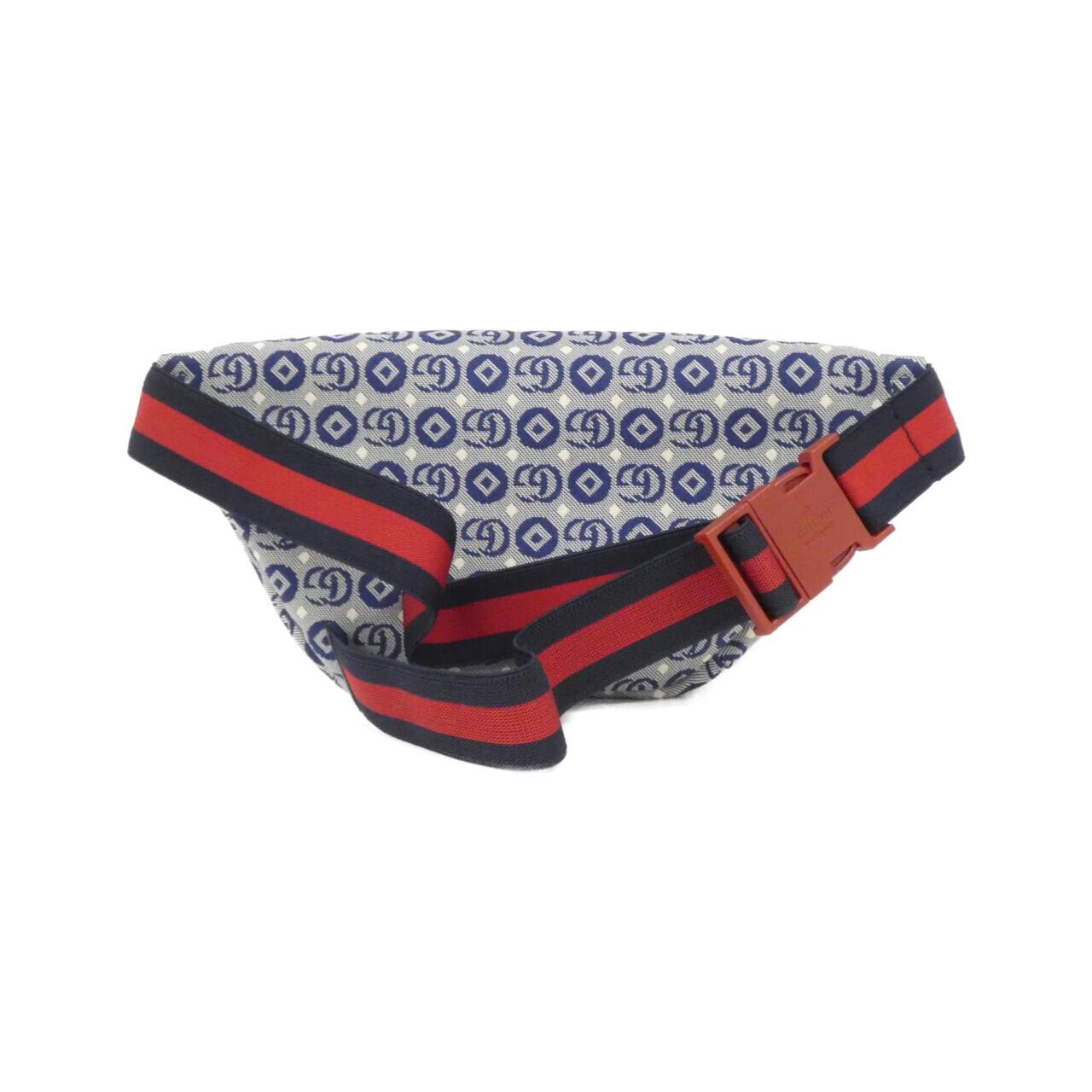 Gucci CHILDRENS Double G Geometric Cotton Waist Bag