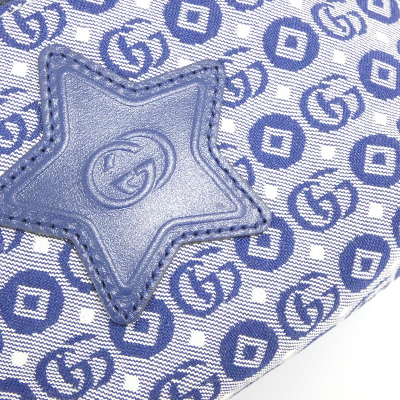 Gucci CHILDRENS Double G Geometric Cotton Waist Bag