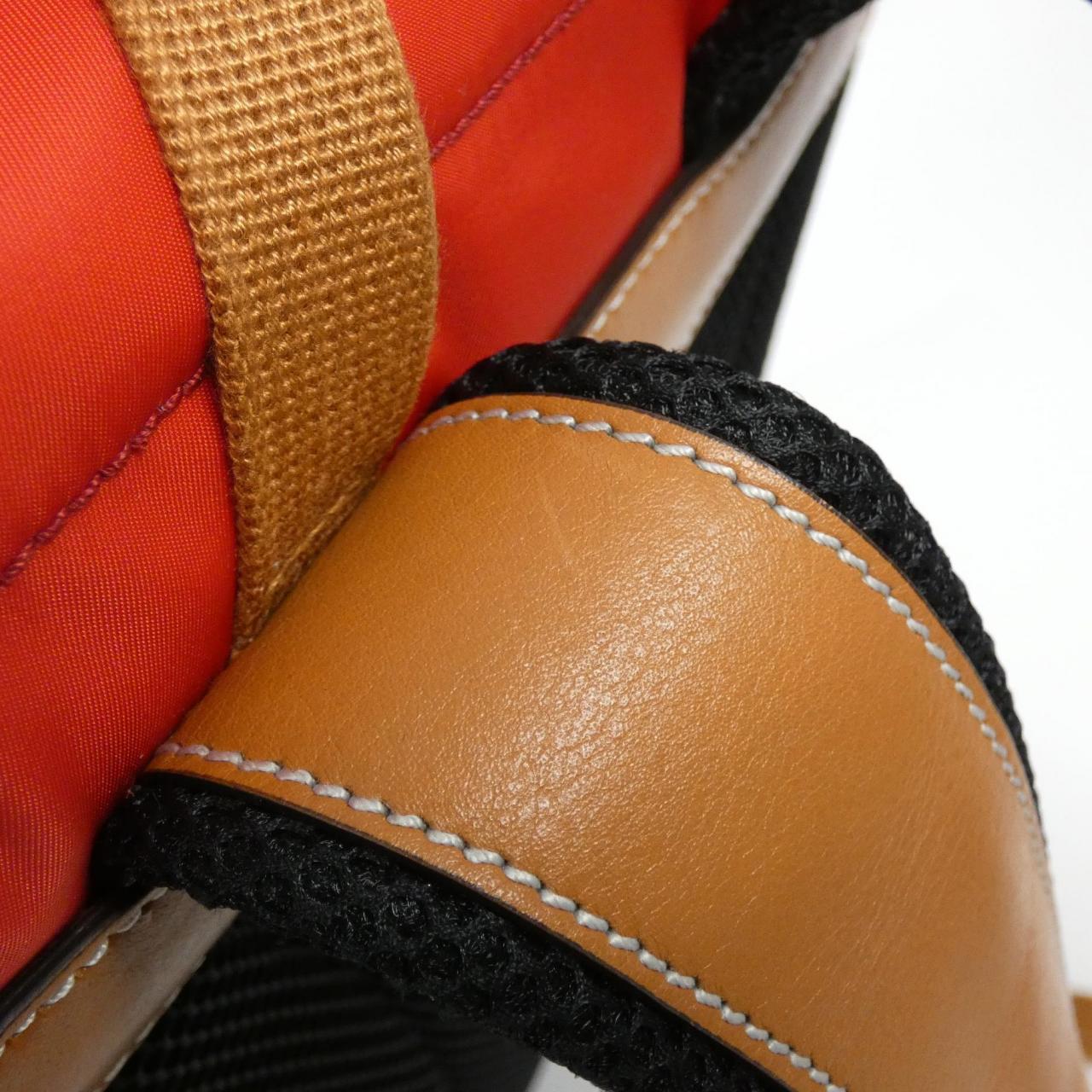 Gucci 696013 Nylon Leather Backpack