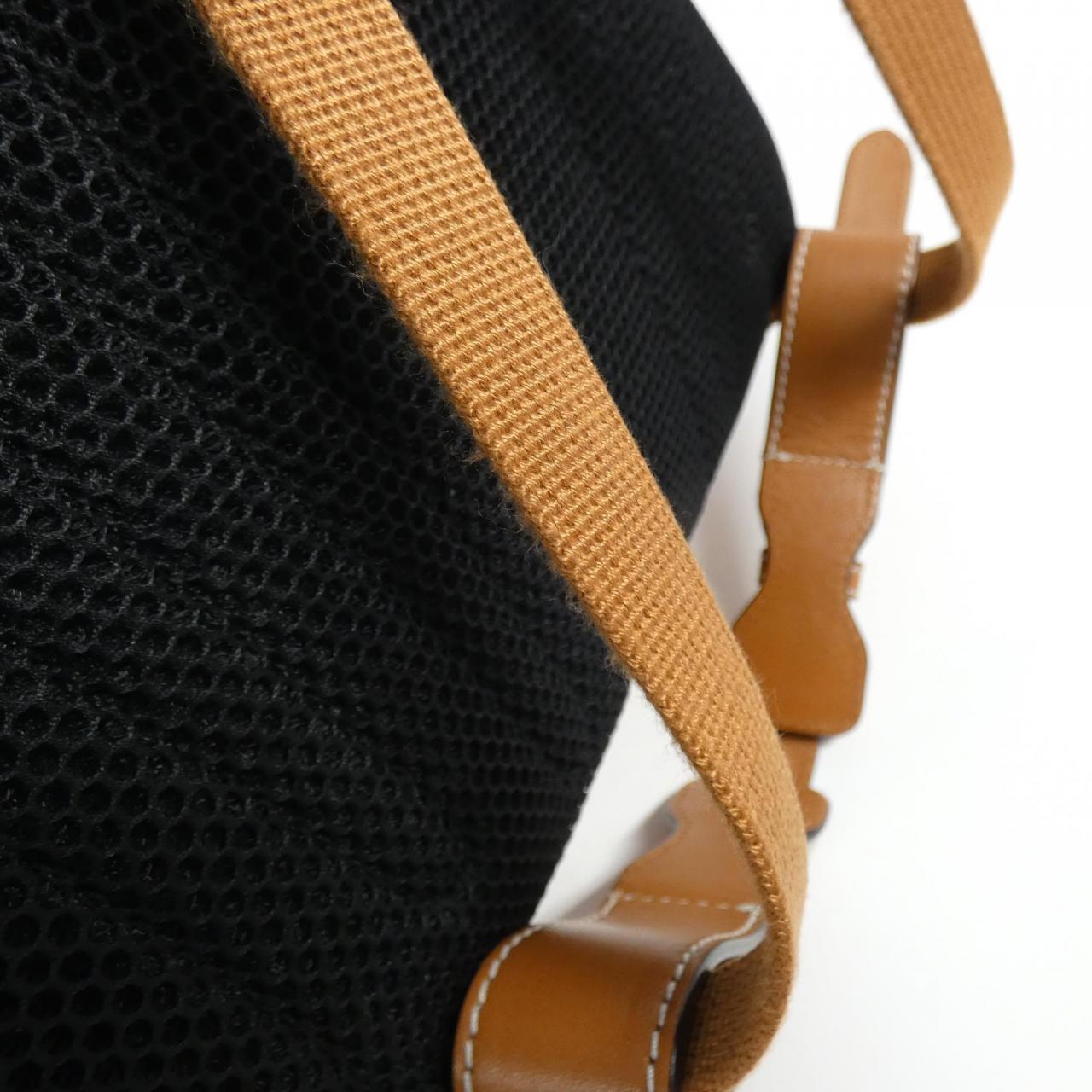 Gucci 696013 Nylon Leather Backpack